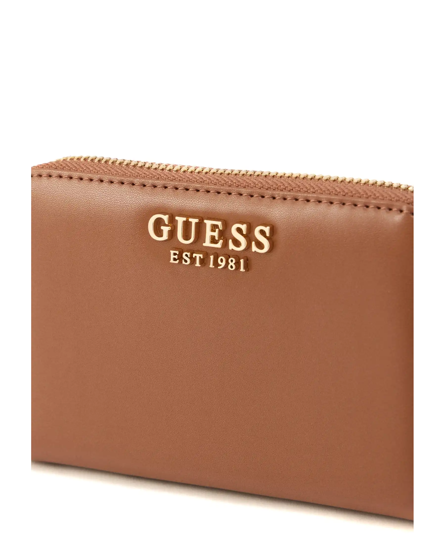 GUESS PORTAFOGLIO LAUREL COGNAC