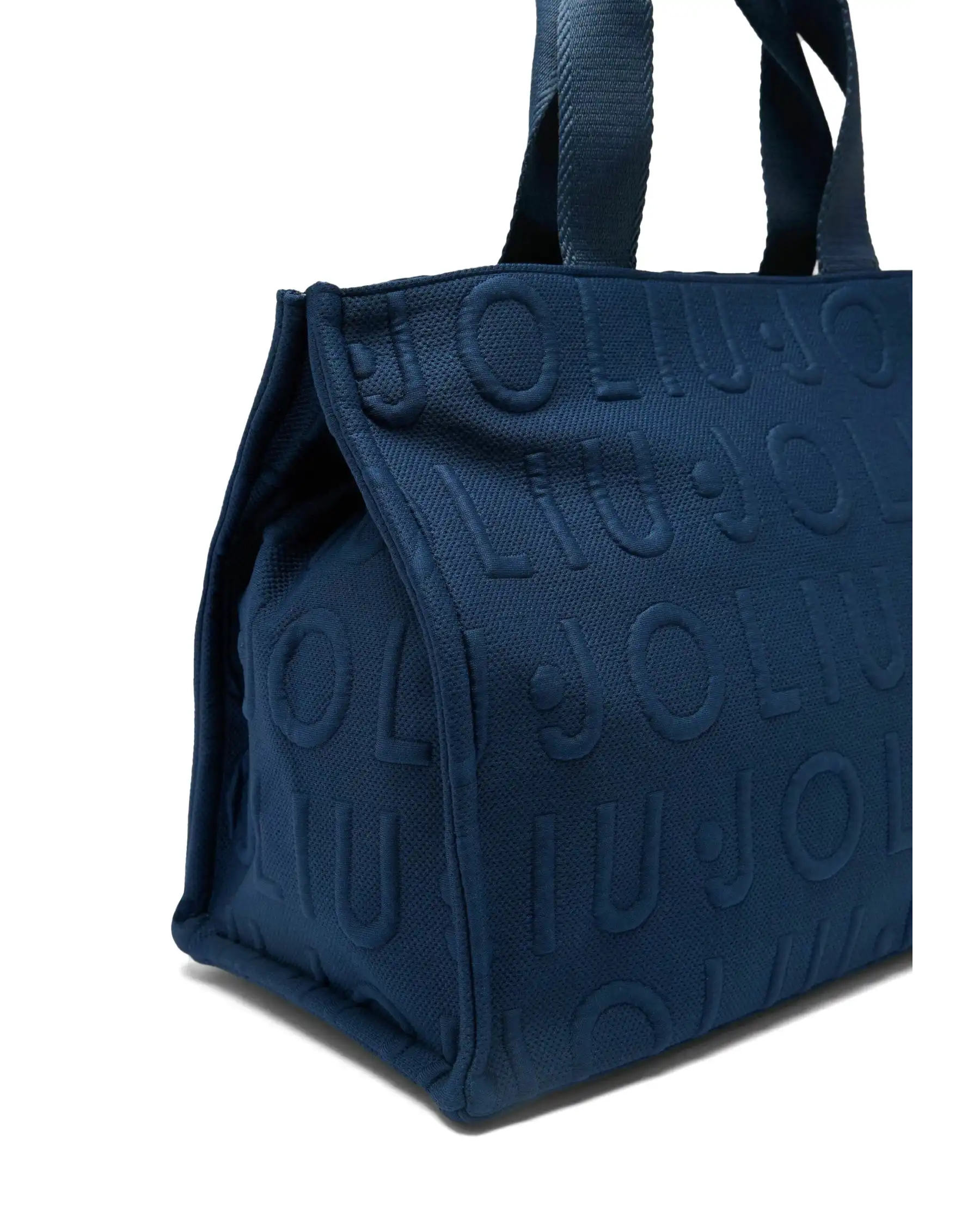 LIU JO BORSA LOGO BUBBLE BLU