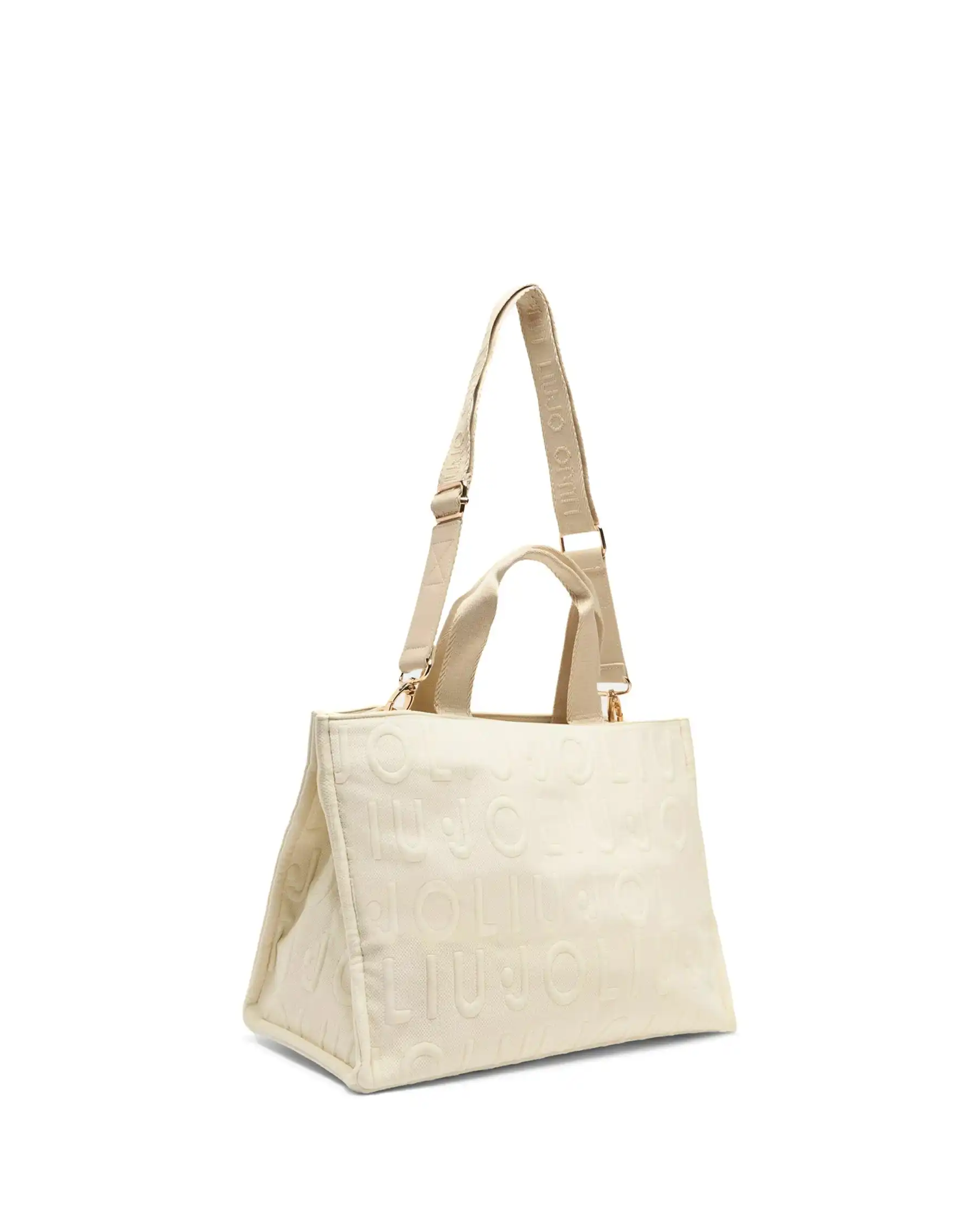 LIU JO BORSA LOGO BUBBLE PANNA