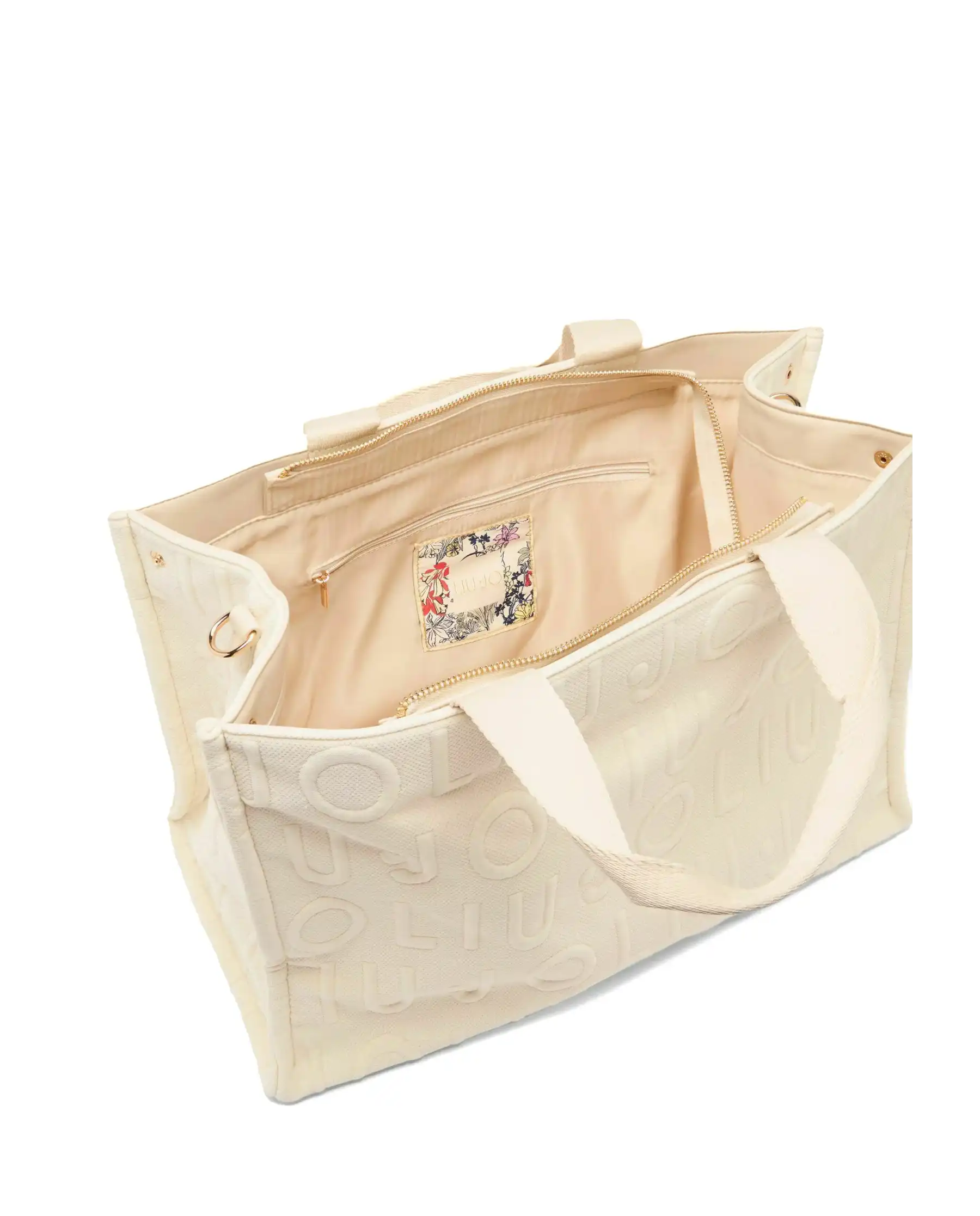 LIU JO BORSA LOGO BUBBLE PANNA