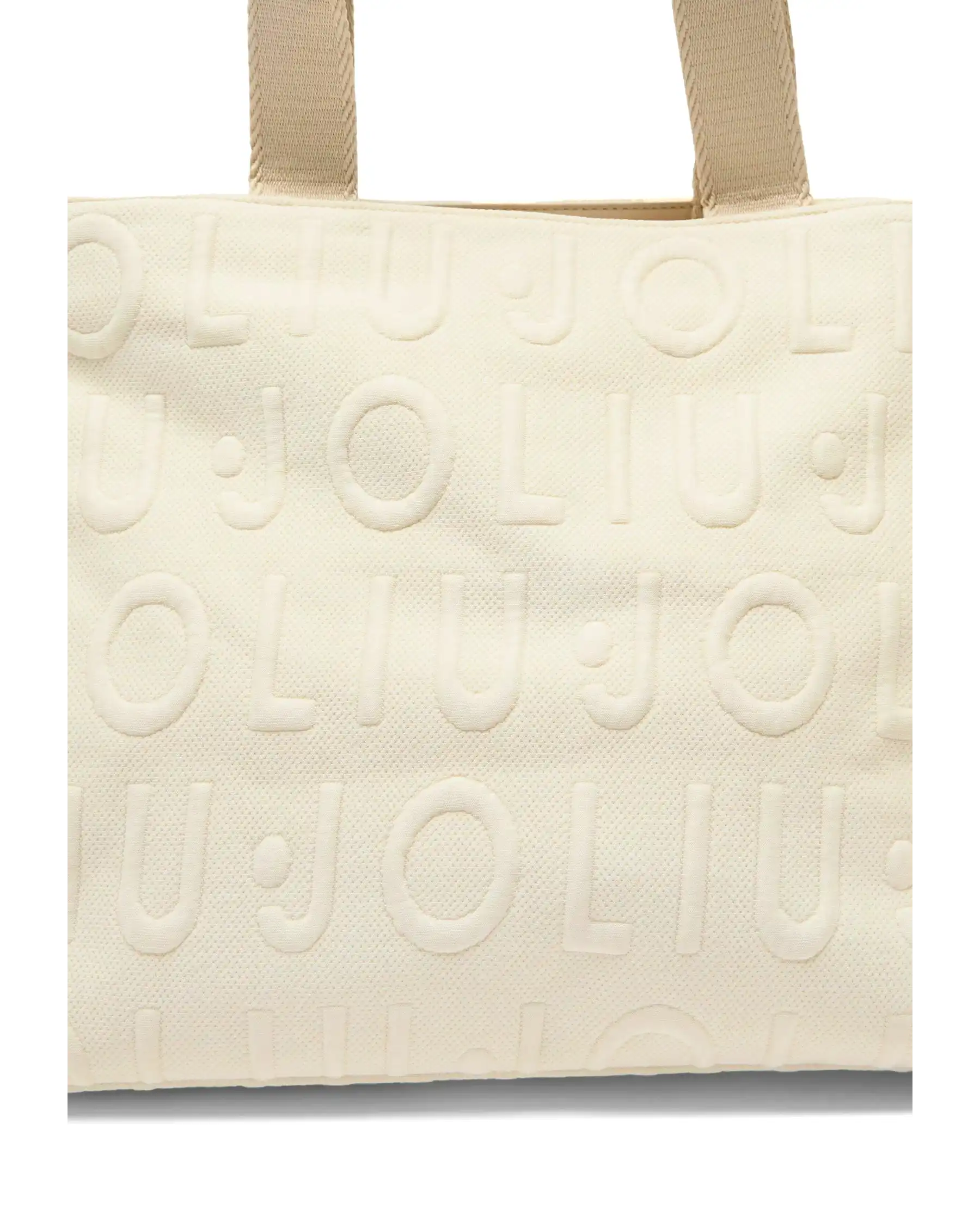 LIU JO BORSA LOGO BUBBLE PANNA