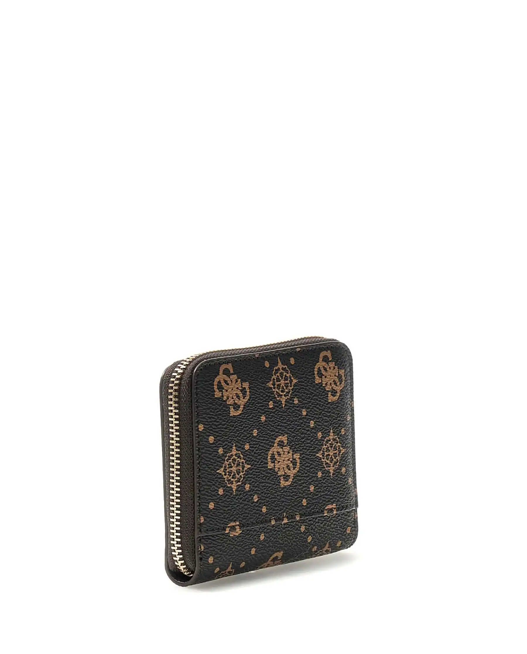 GUESS PORTAFOGLIO CARRIE LOGO MARRONE