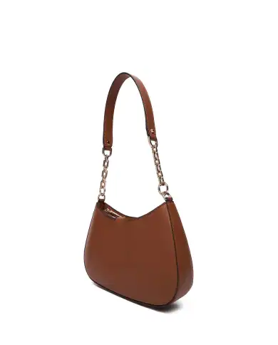 GUESS BORSA CARRIE COGNAC