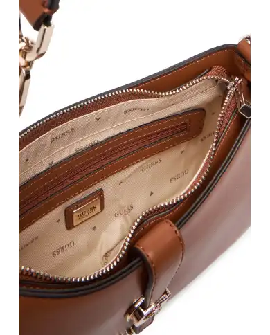 GUESS BORSA CARRIE COGNAC