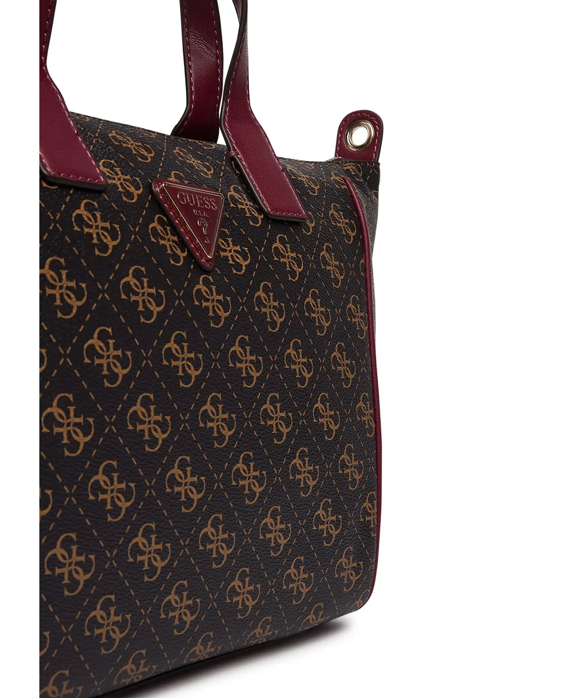 GUESS BORSA FOLLIE MARRONE