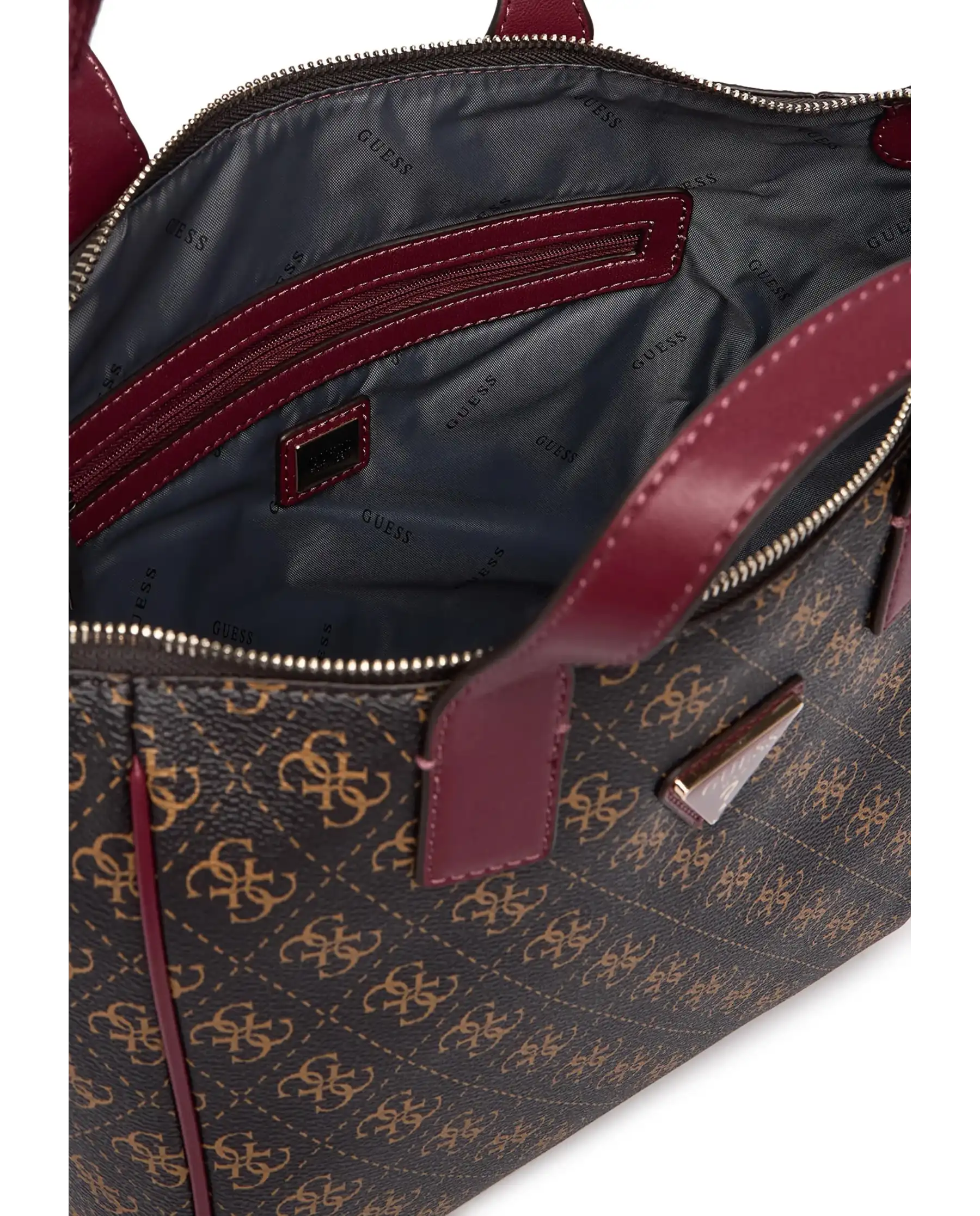 GUESS BORSA FOLLIE MARRONE