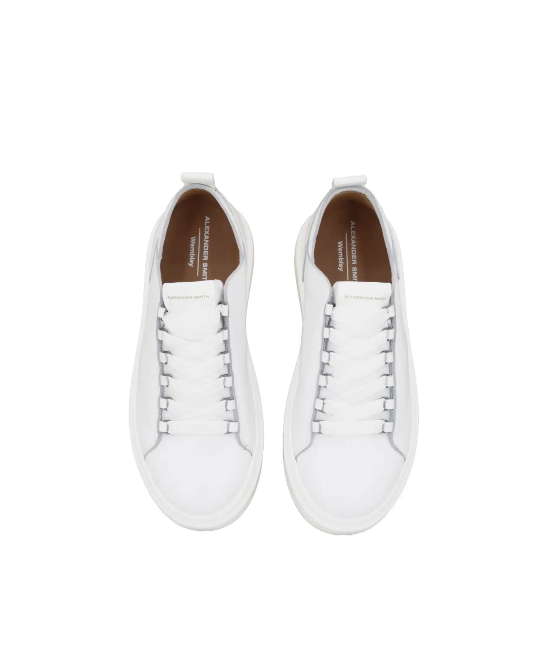 ALEXANDER SMITH SNEAKERS WEMBLEY DECONSTRUCTED BIANCO