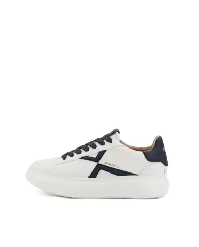 SMITH X SNEAKERS COLLEGE BIANCO