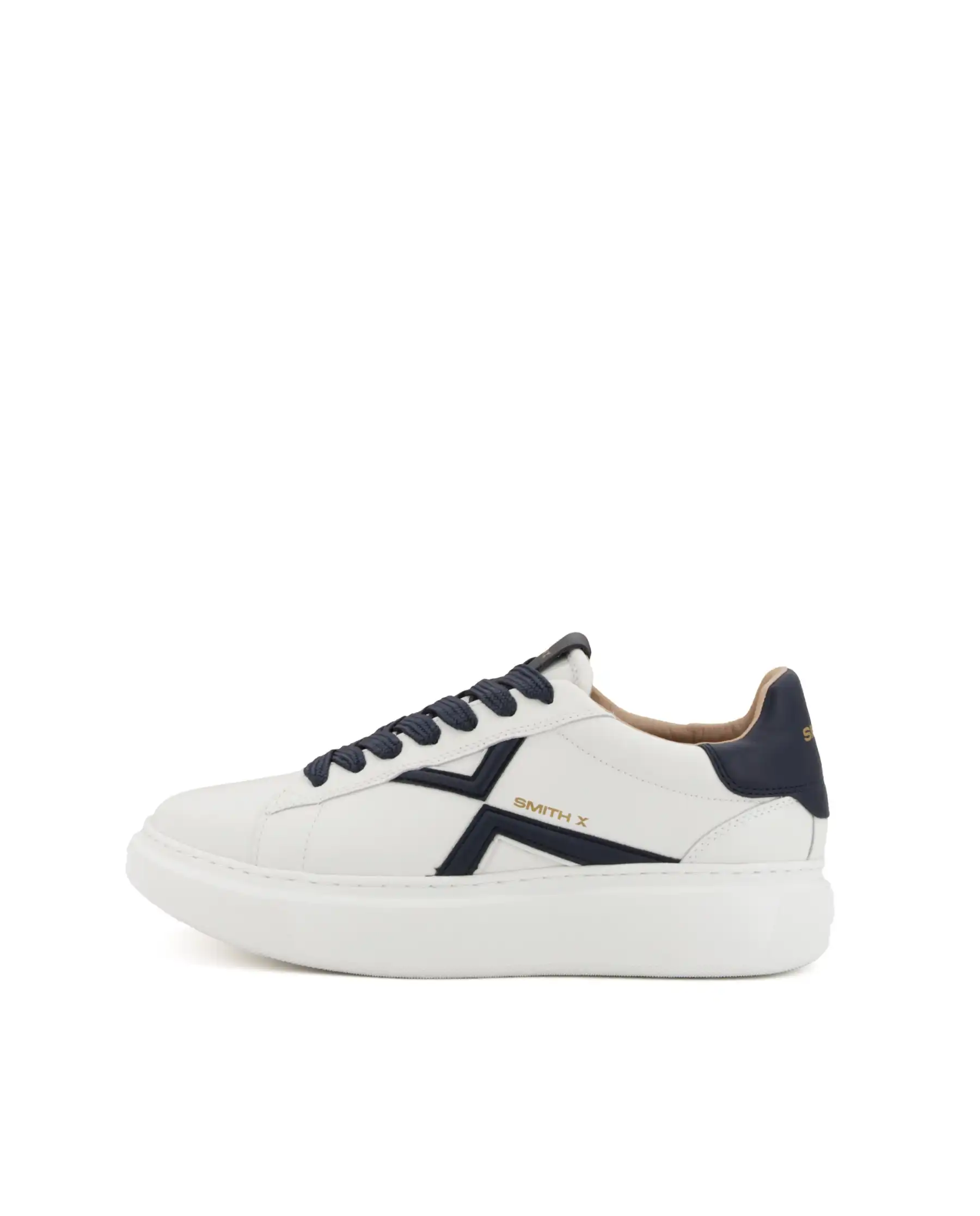 SMITH X SNEAKERS COLLEGE BIANCO