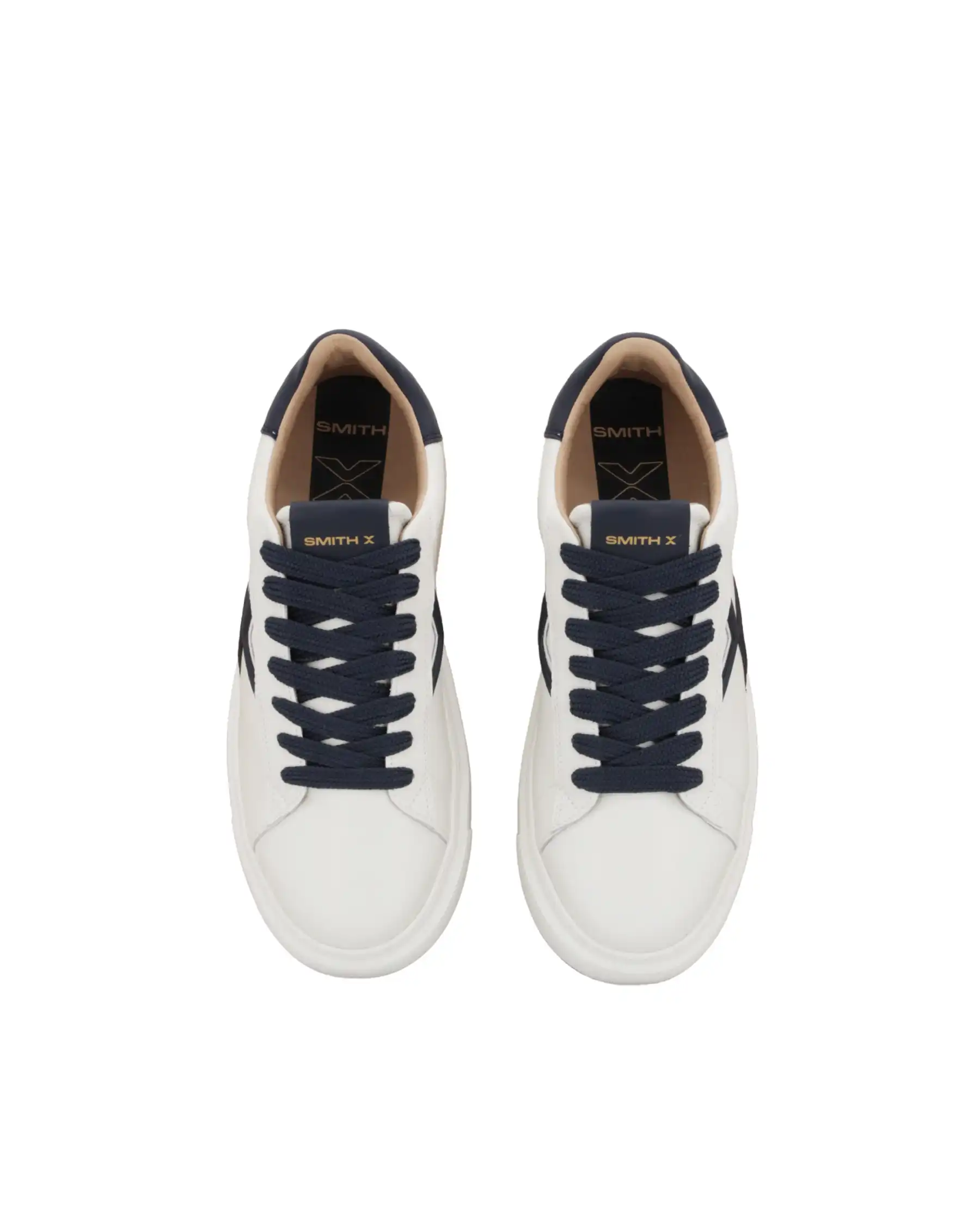 SMITH X SNEAKERS COLLEGE BIANCO