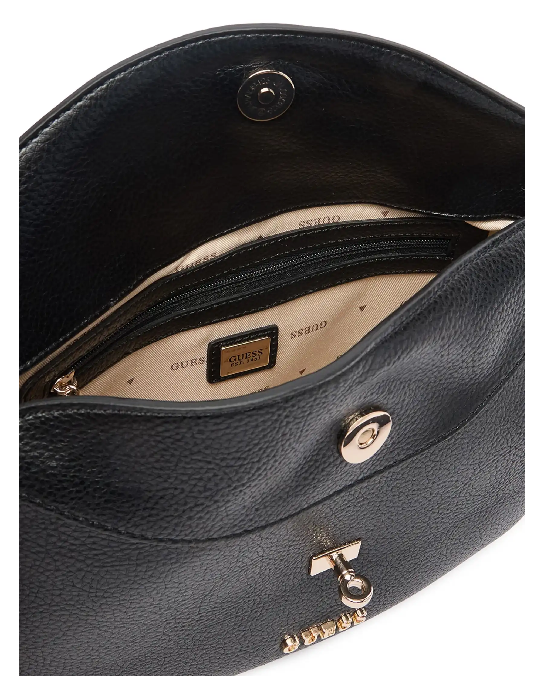 GUESS BORSA BROOKE NERO