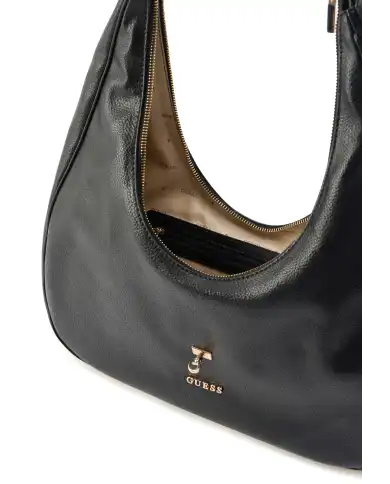 GUESS BORSA BROOKE HOBO NERO