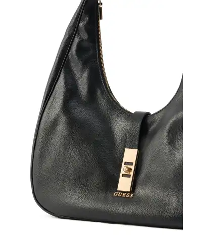 GUESS BORSA BROOKE HOBO NERO