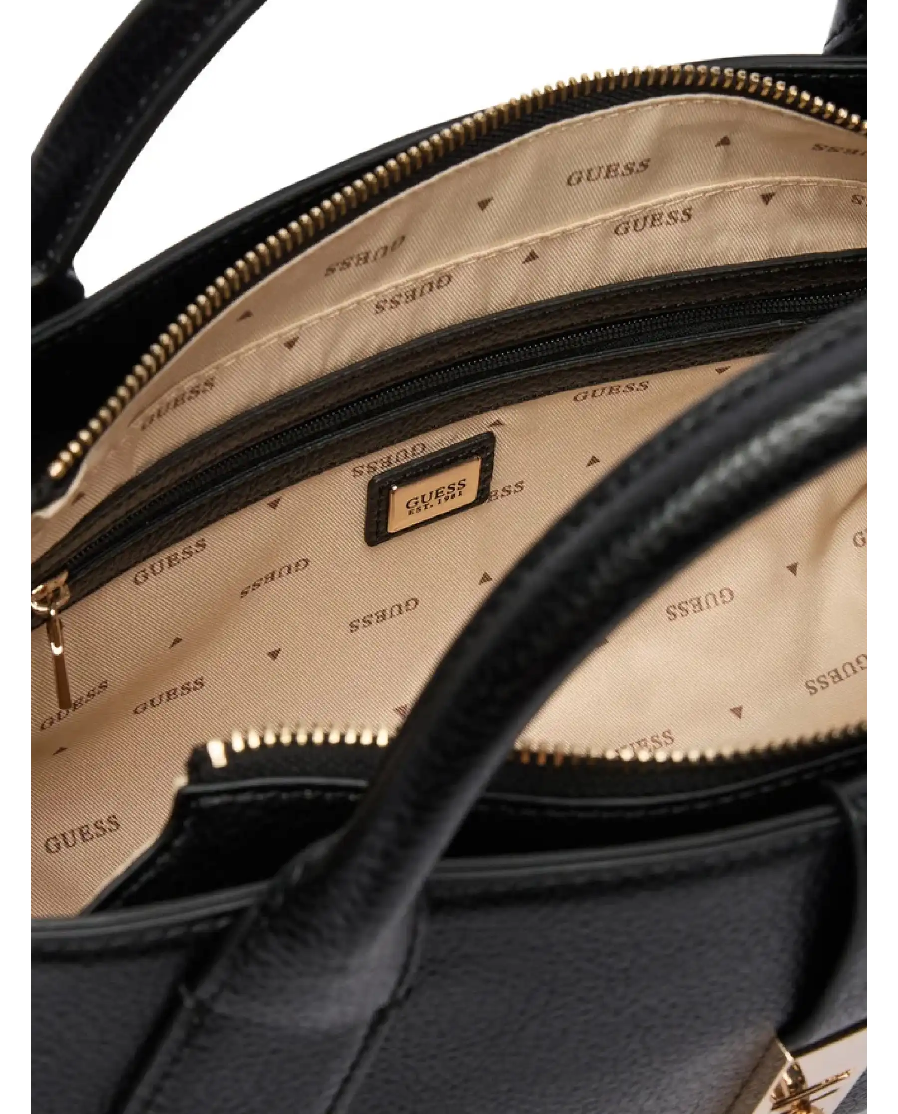 GUESS BORSA BROOKE HIGH SOCIETY NERO