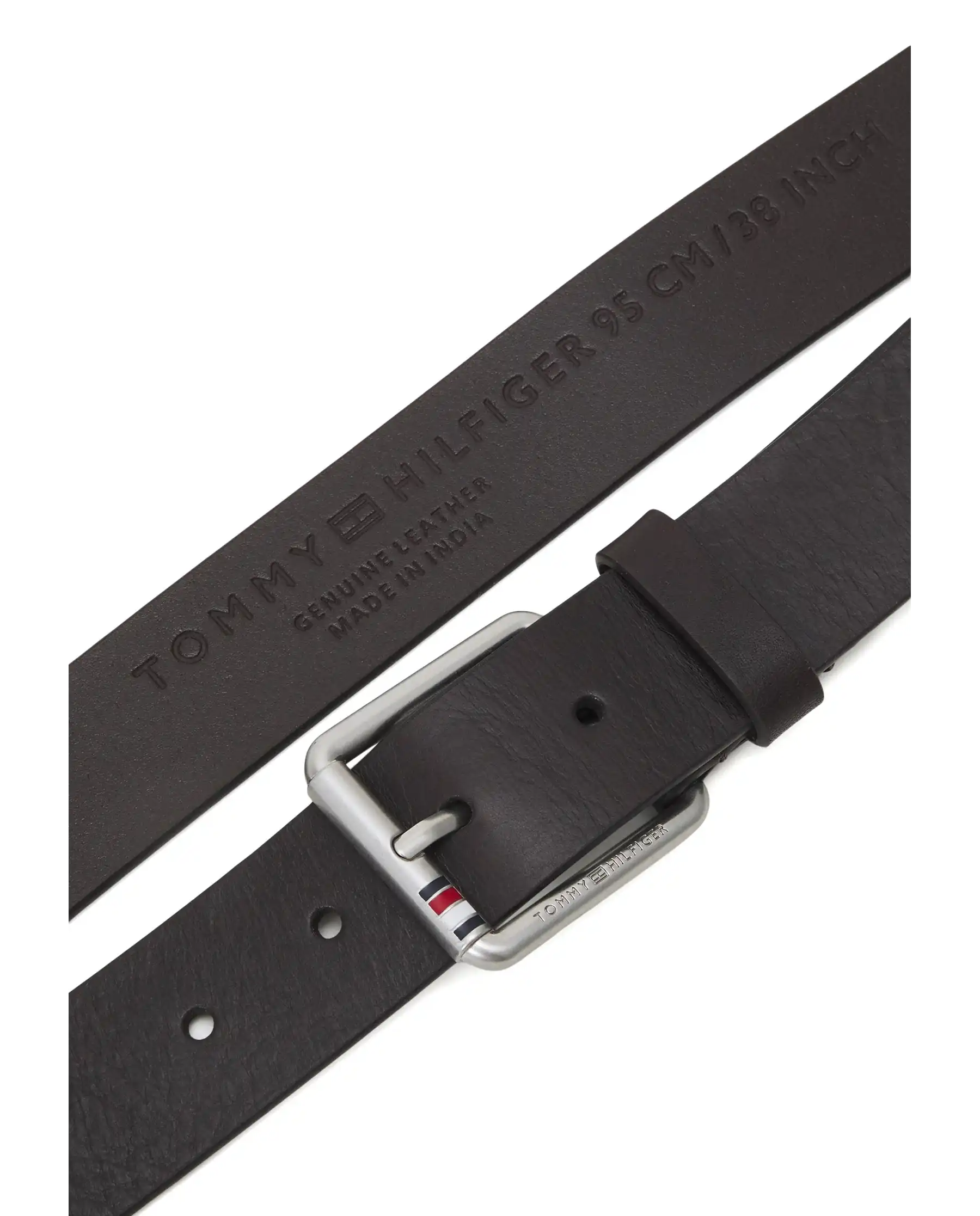 TOMMY HILFIGER CINTURA CASUAL TESTA DI MORO