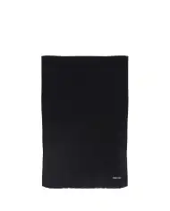 CALVIN KLEIN SCIARPA ELEVATED RIB NERO