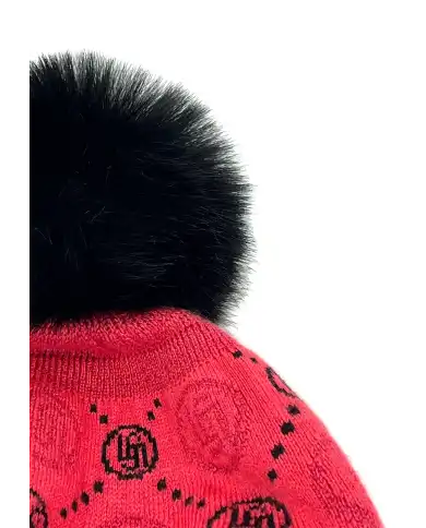 LIU JO CAPPELLO JACQUARD FUCSIA