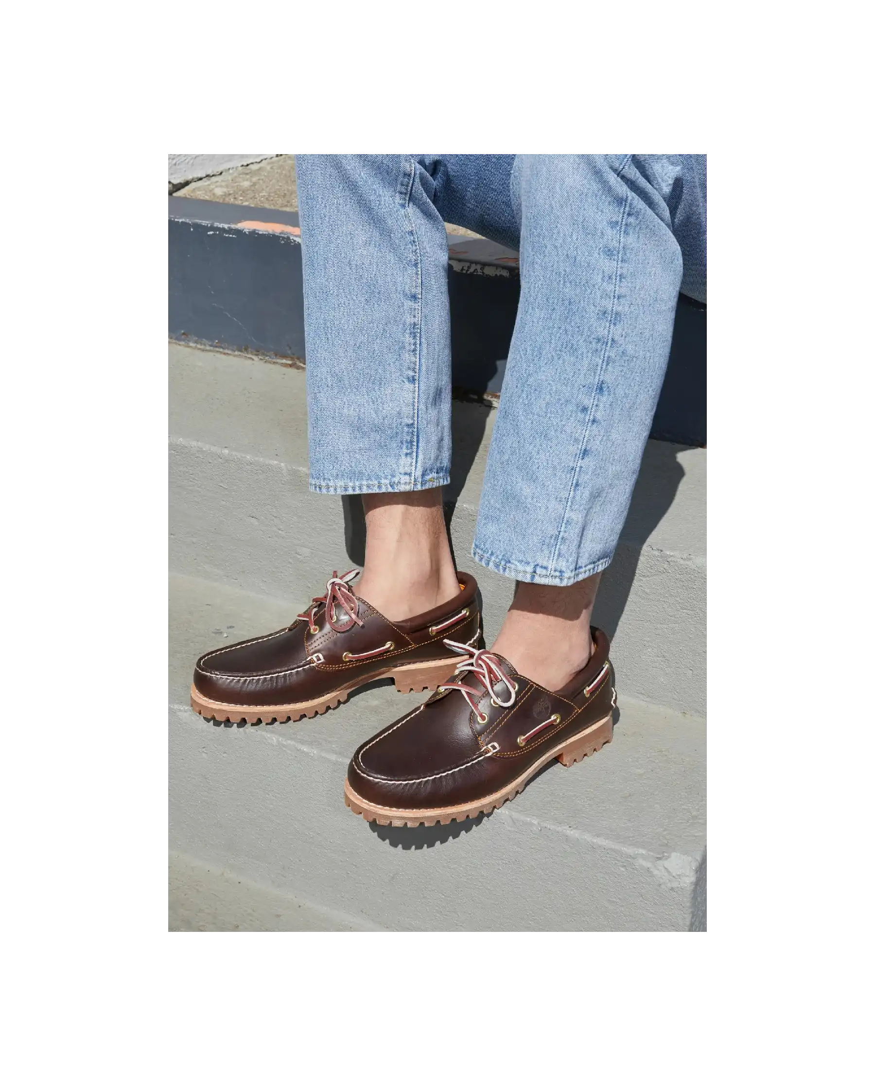 TIMBERLAND BARCA AUTHENTICS 3 EYE CLASSIC MARRONE