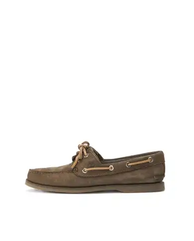 TIMBERLAND BARCA CLAS BOAT VERDE MILITARE