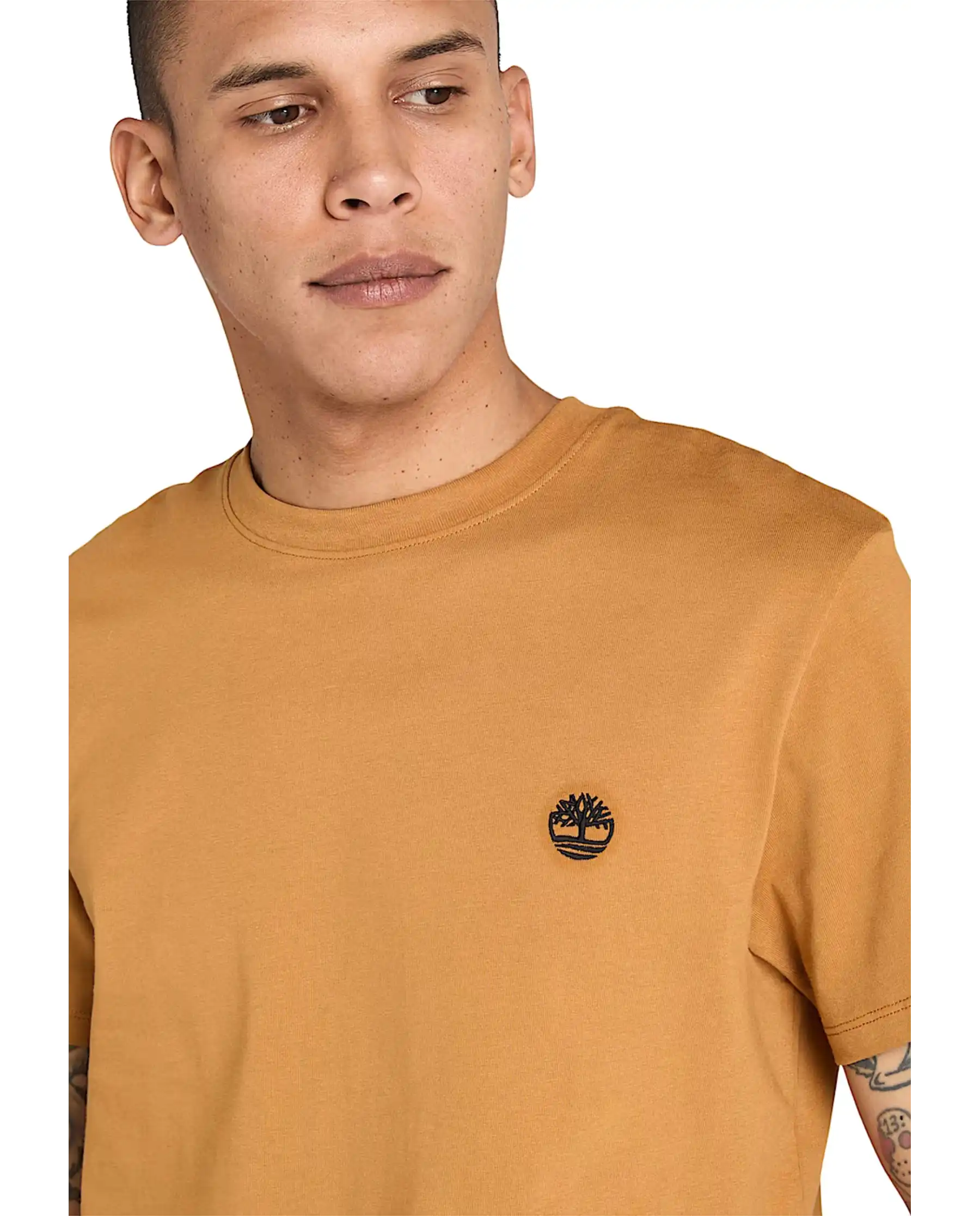 TIMBERLAND T-SHIRT DUNSTAN RIVER GIALLO