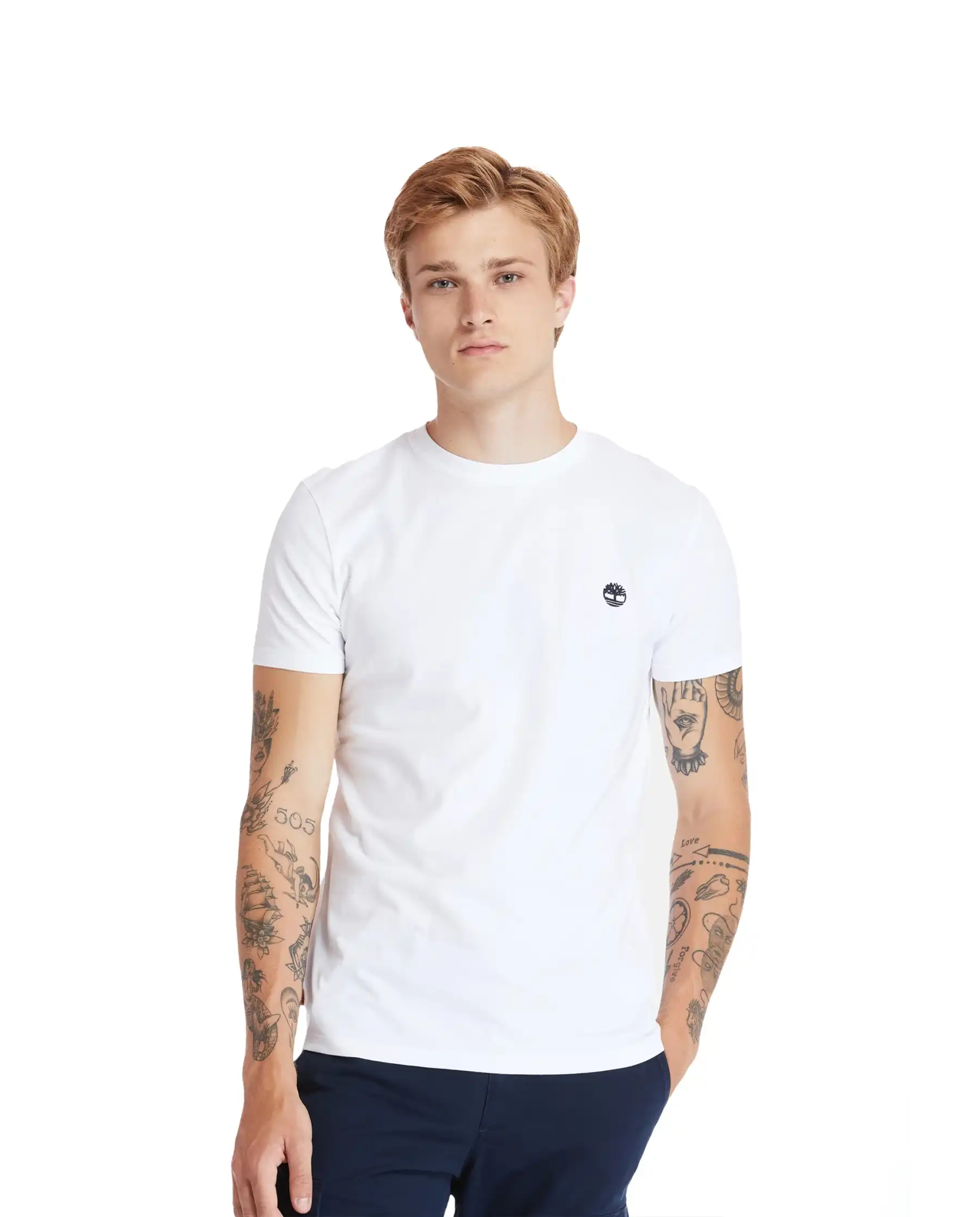 TIMBERLAND T-SHIRT DUNSTAN RIVER BIANCO