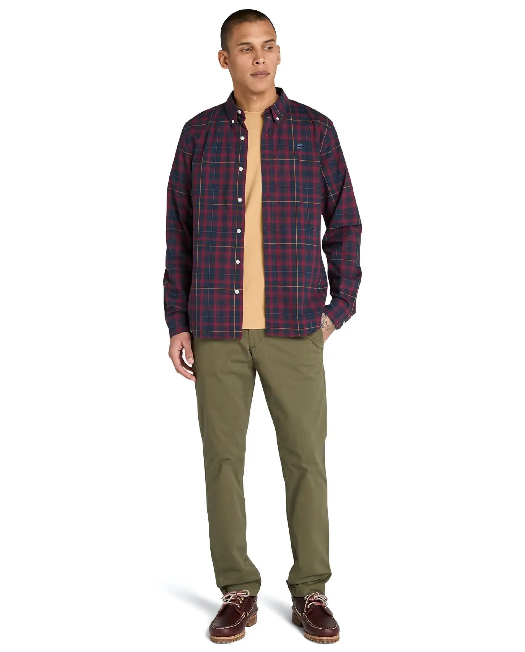 TIMBERLAND T-SHIRT DUNSTAN RIVER BEIGE