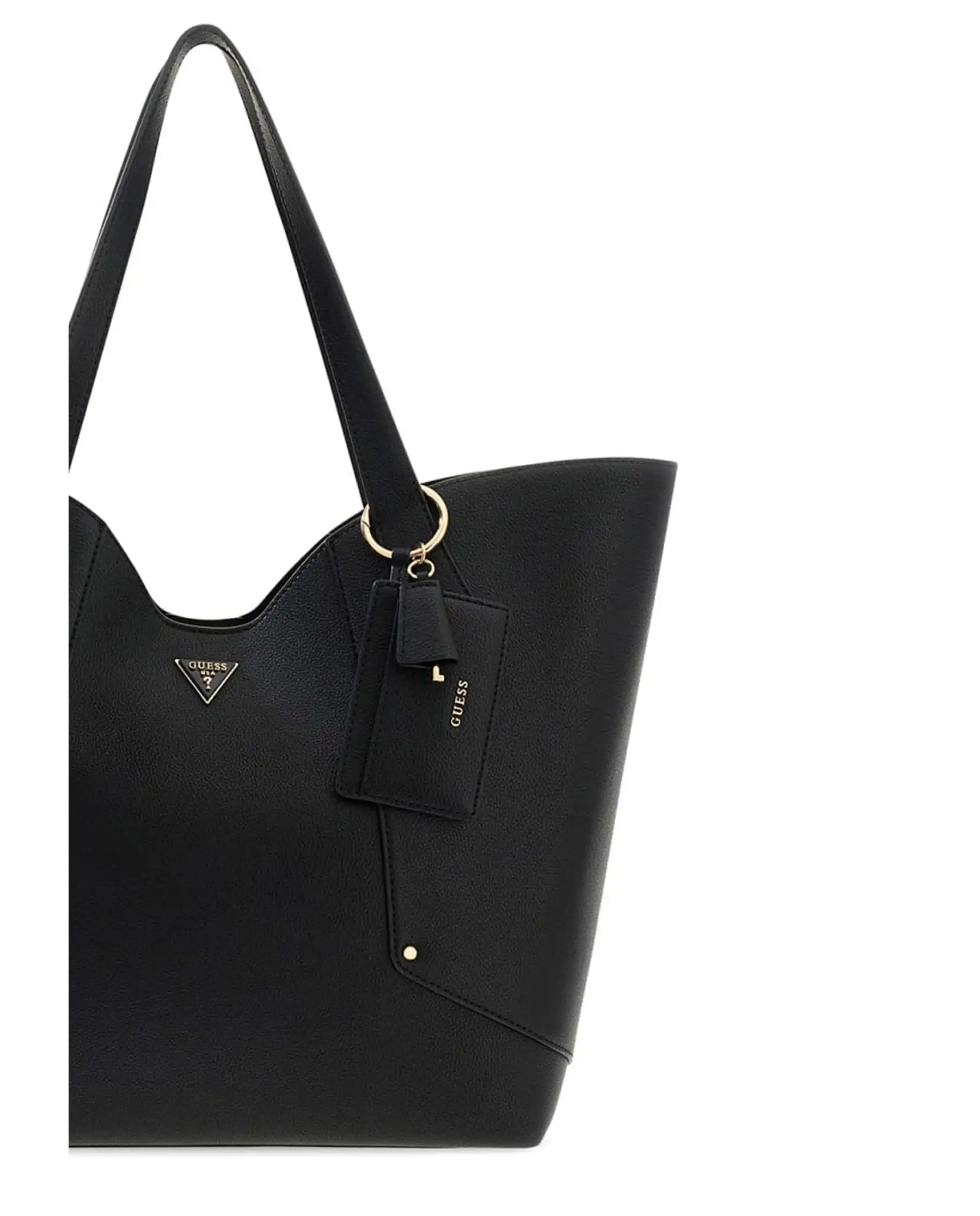 GUESS BORSA DARCY LARGE NERO