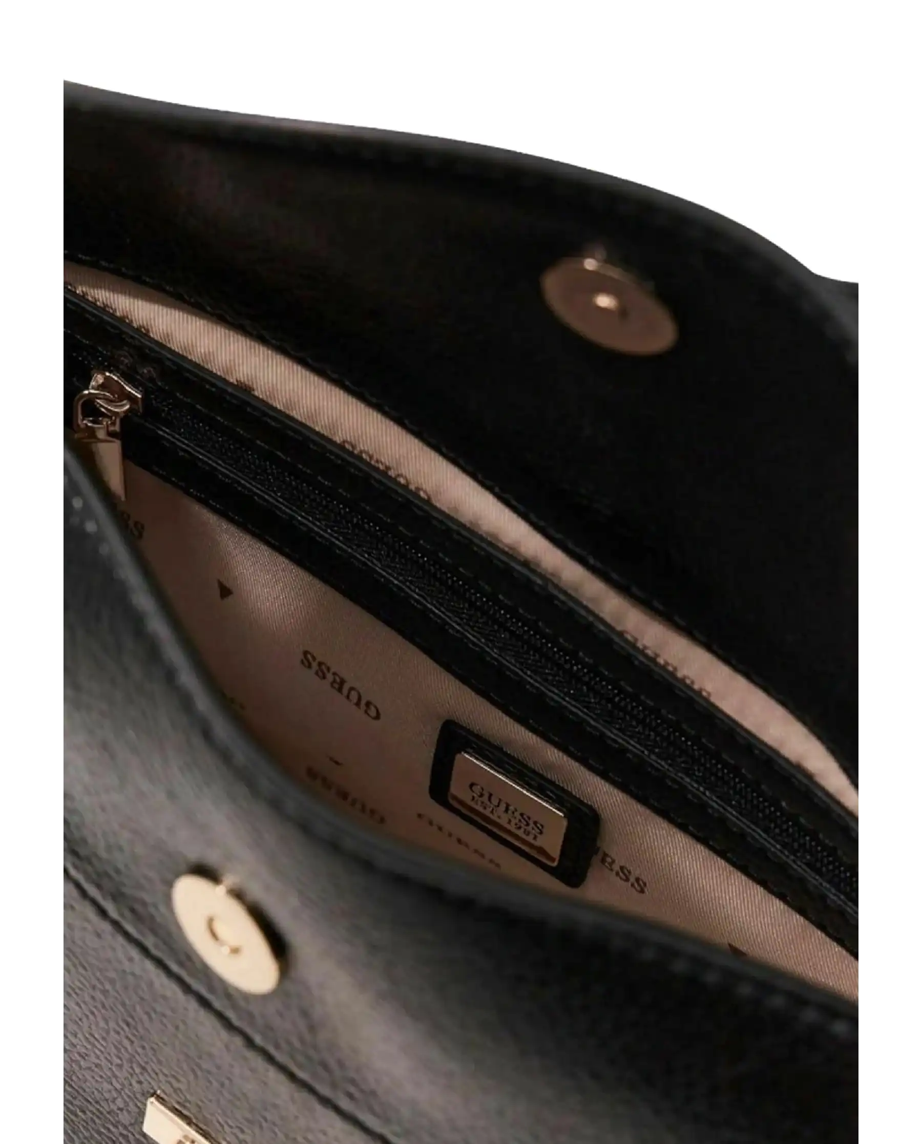 GUESS BORSA DARCY LARGE NERO