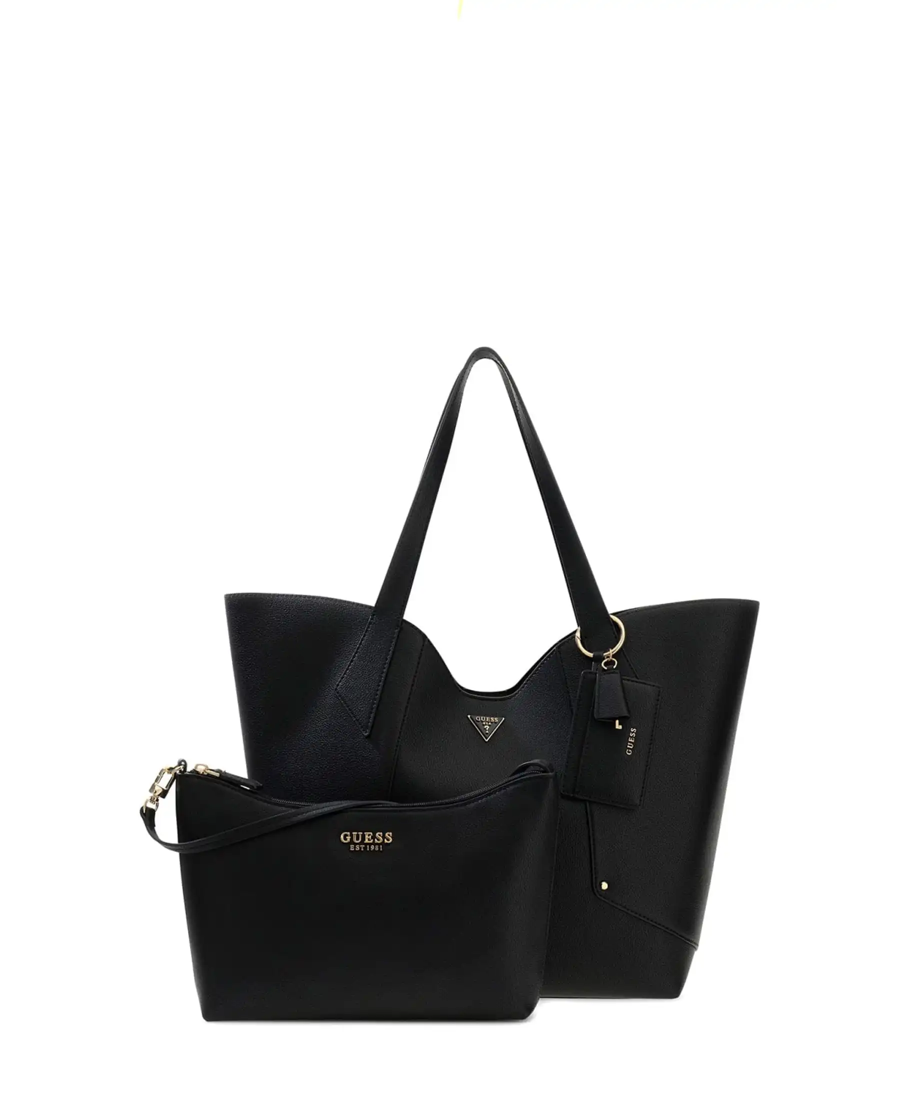 GUESS BORSA DARCY LARGE NERO