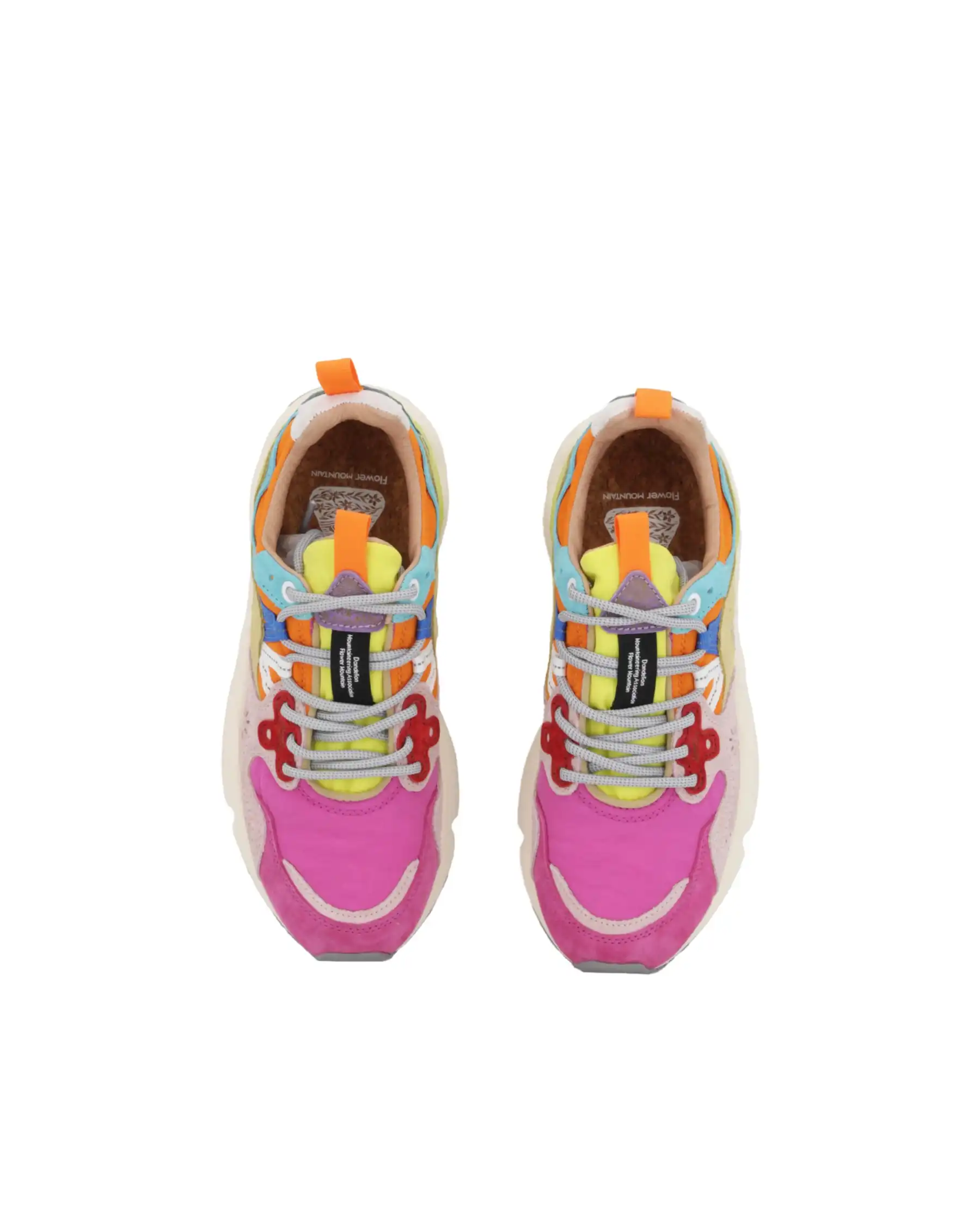 FLOWER MOUNTAIN SNEAKERS YAMANO FUCSIA