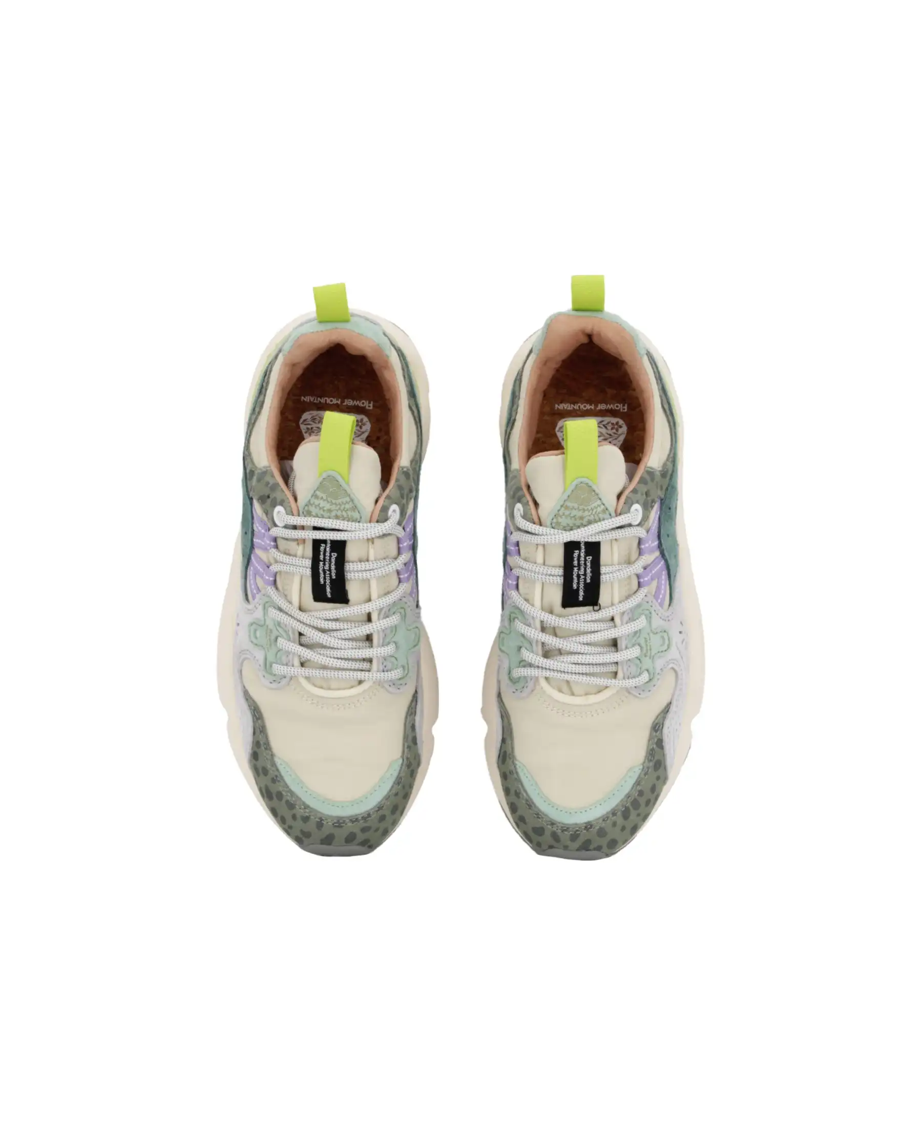 FLOWER MOUNTAIN SNEAKERS YAMANO VERDE