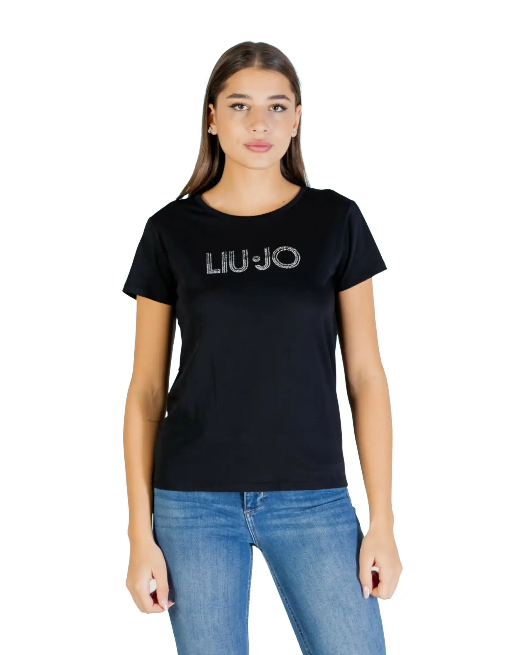 LIU JO T-SHIRT NERO