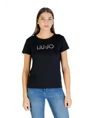 LIU JO T-SHIRT NERO