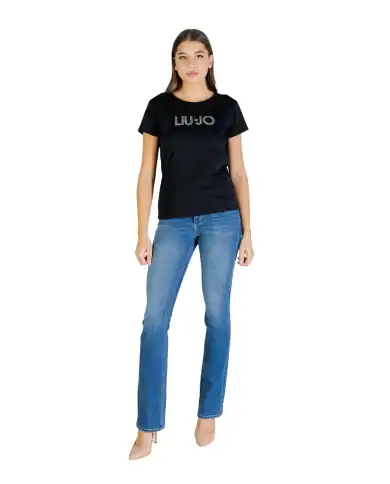 LIU JO T-SHIRT NERO