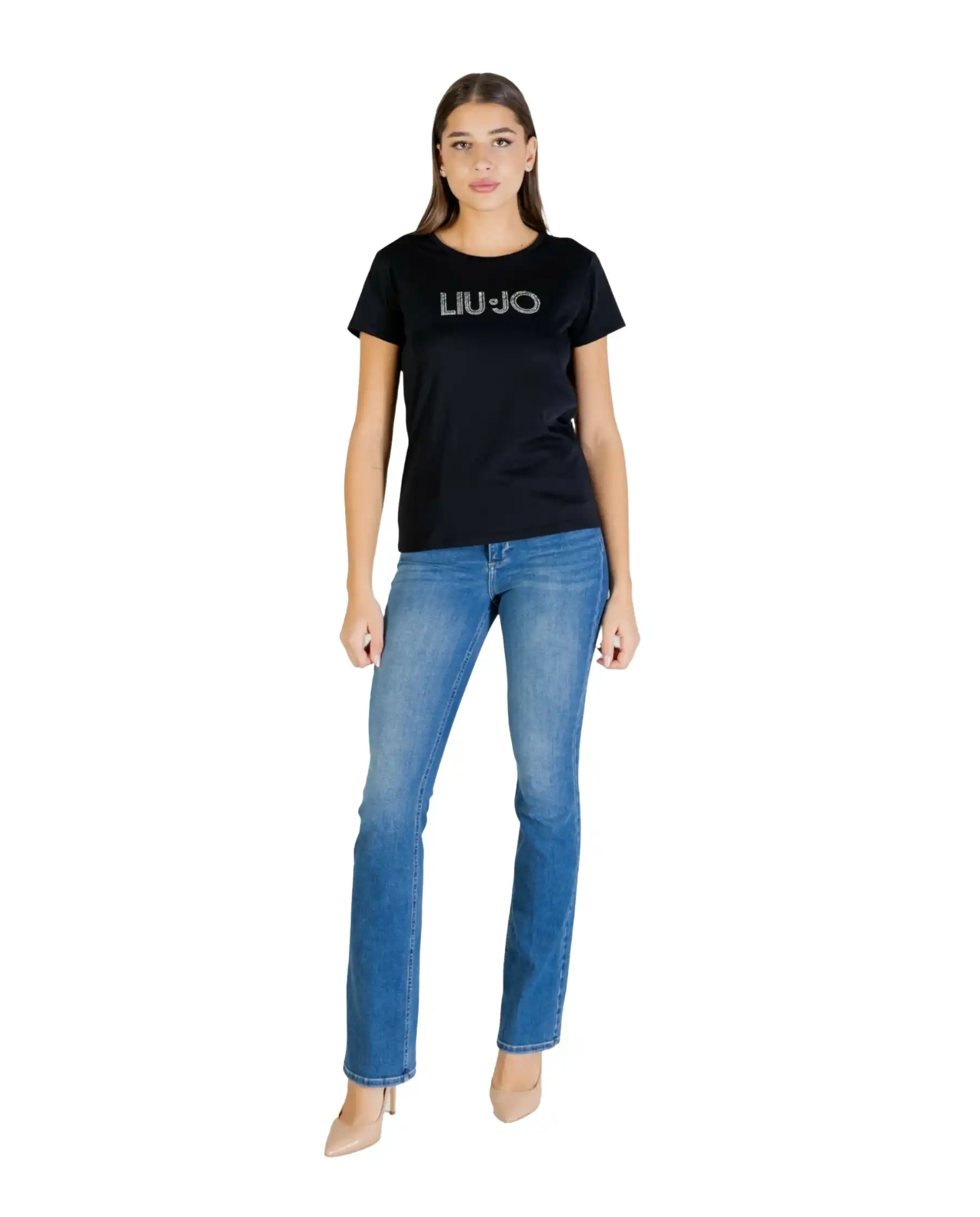 LIU JO T-SHIRT NERO