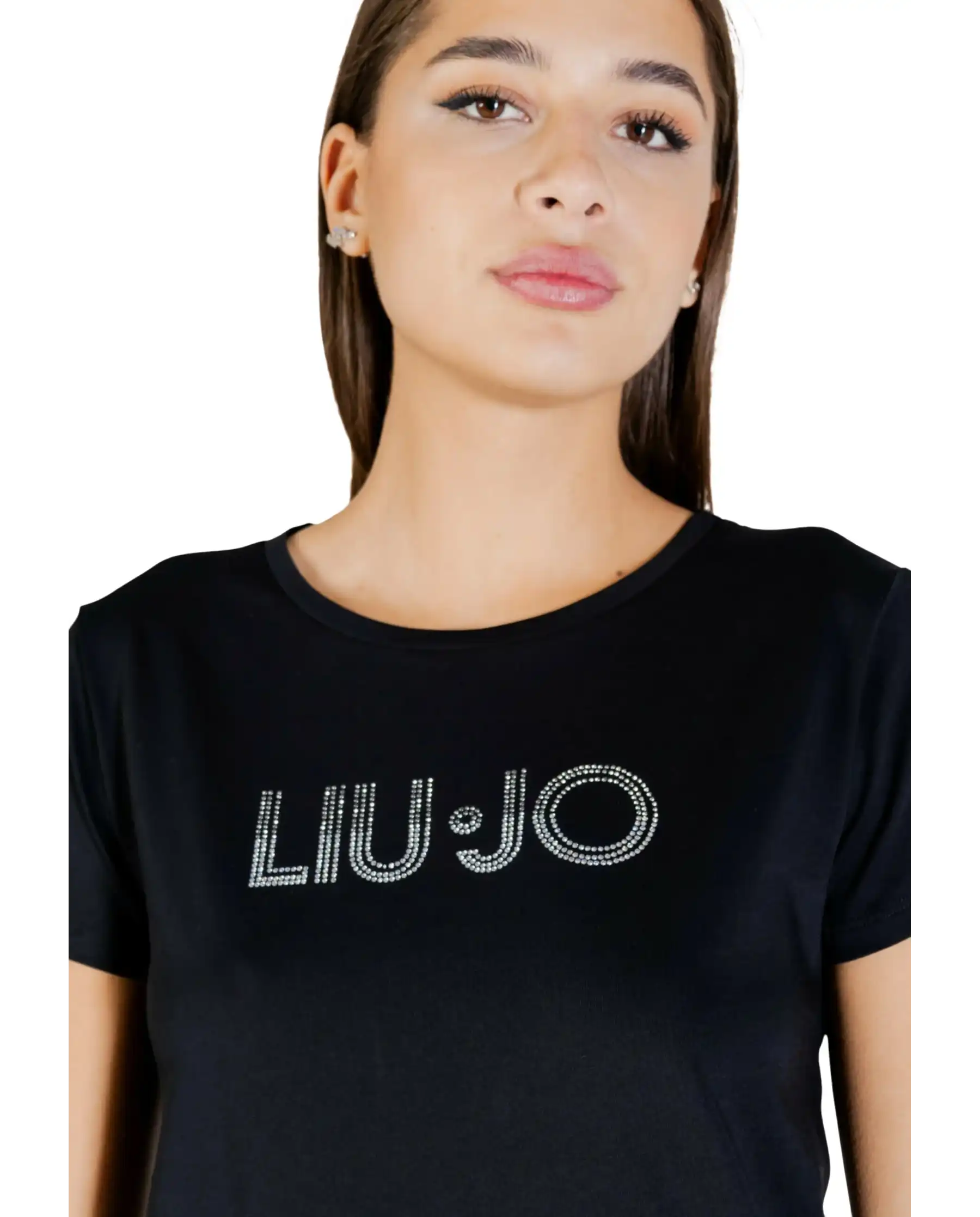 LIU JO T-SHIRT NERO