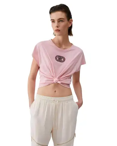 LIU JO T-SHIRT ROSA