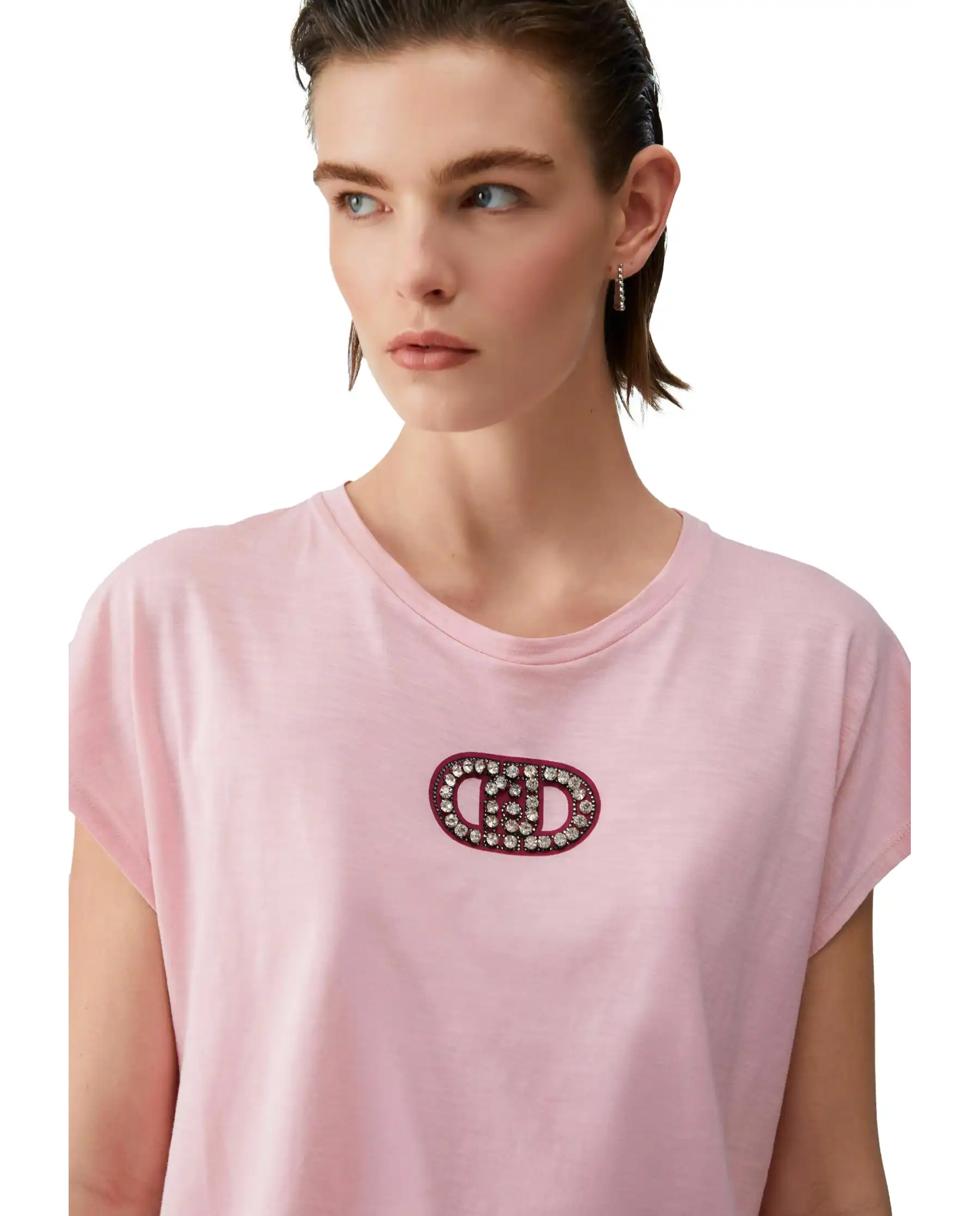 LIU JO T-SHIRT ROSA