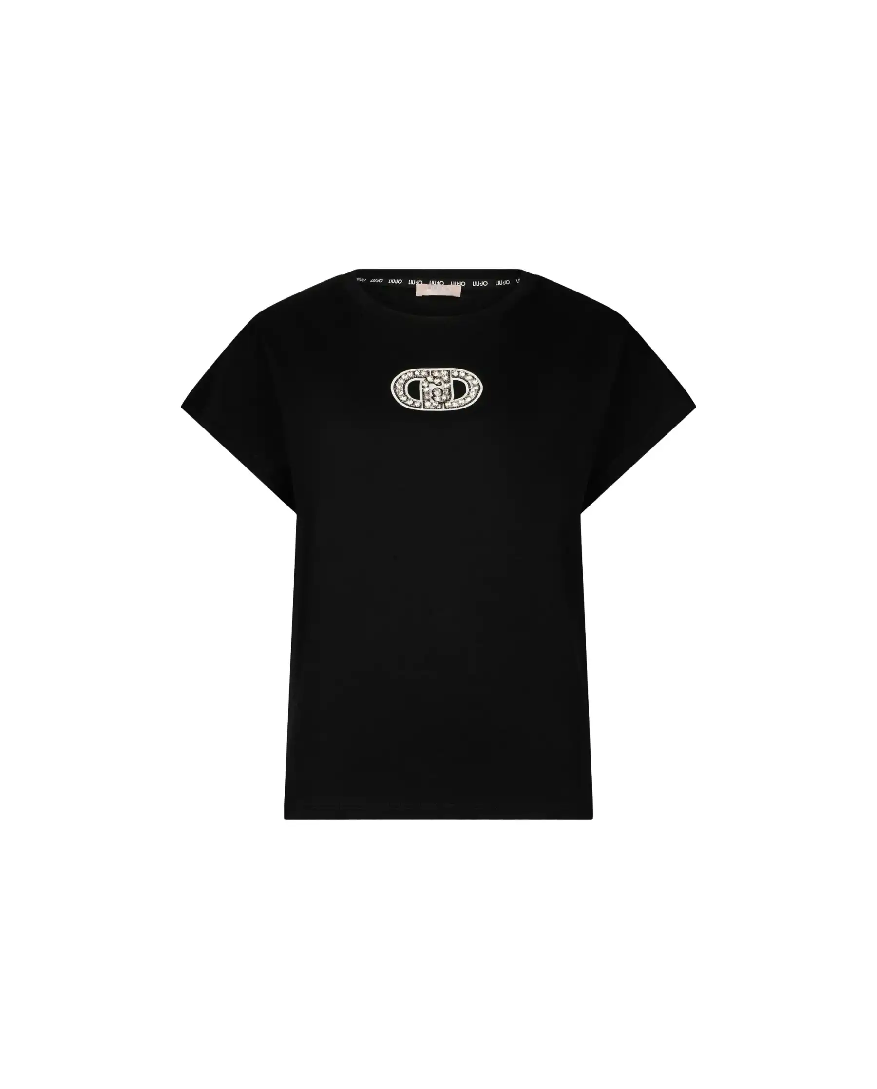 LIU JO T-SHIRT NERO