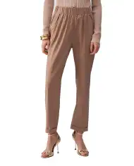 LIU JO PANTALONI CAMMELLO