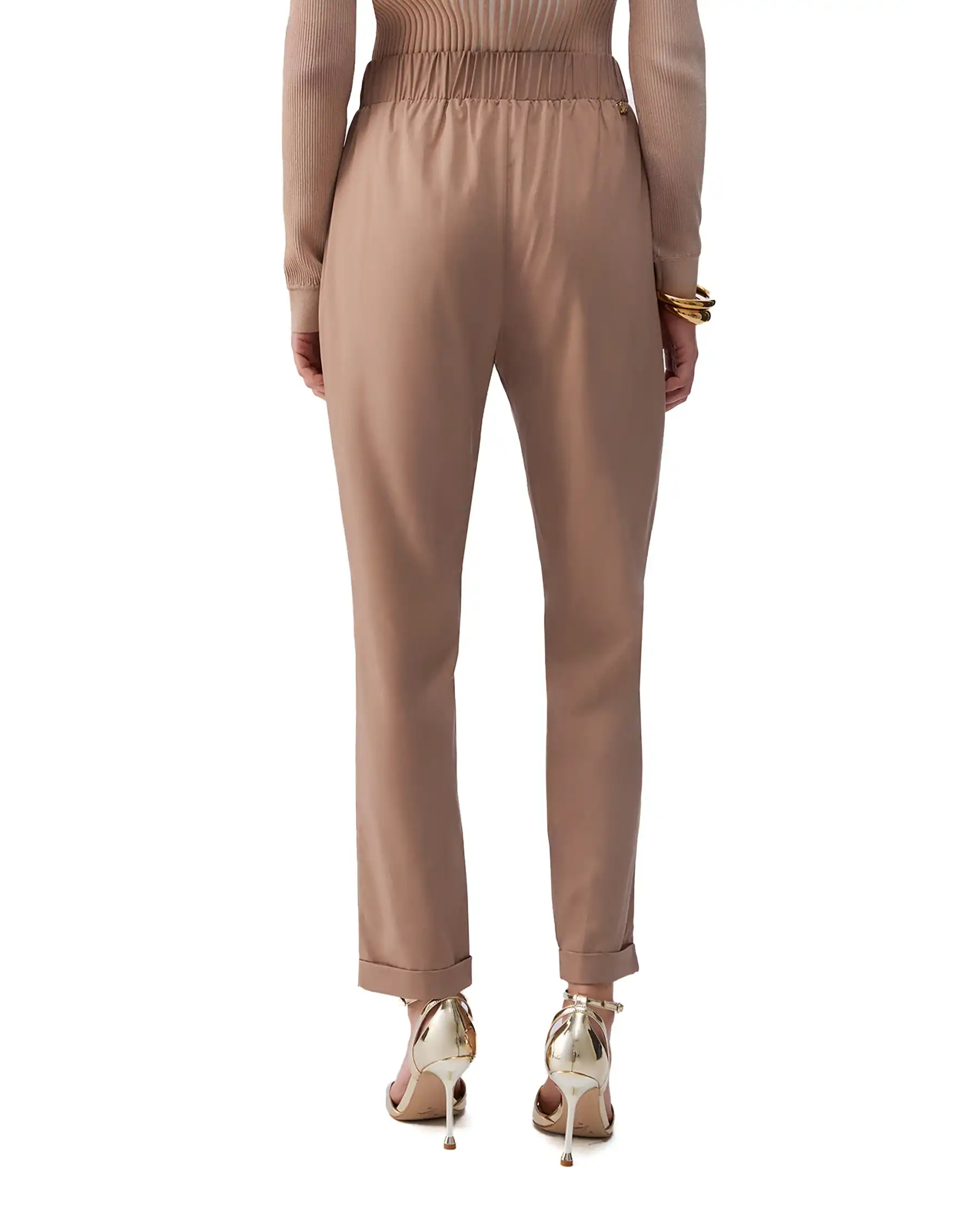 LIU JO PANTALONI CAMMELLO