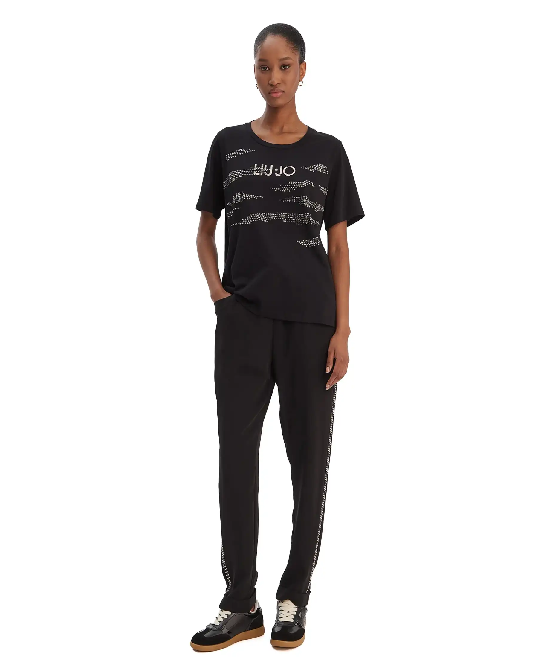 LIU JO PANTALONI NERO