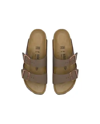 BIRKENSTOCK CIABATTINE ARIZONA MARRONE