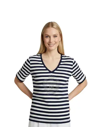 LIU JO T-SHIRT BLU