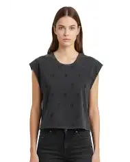 LIU JO T-SHIRT NERO