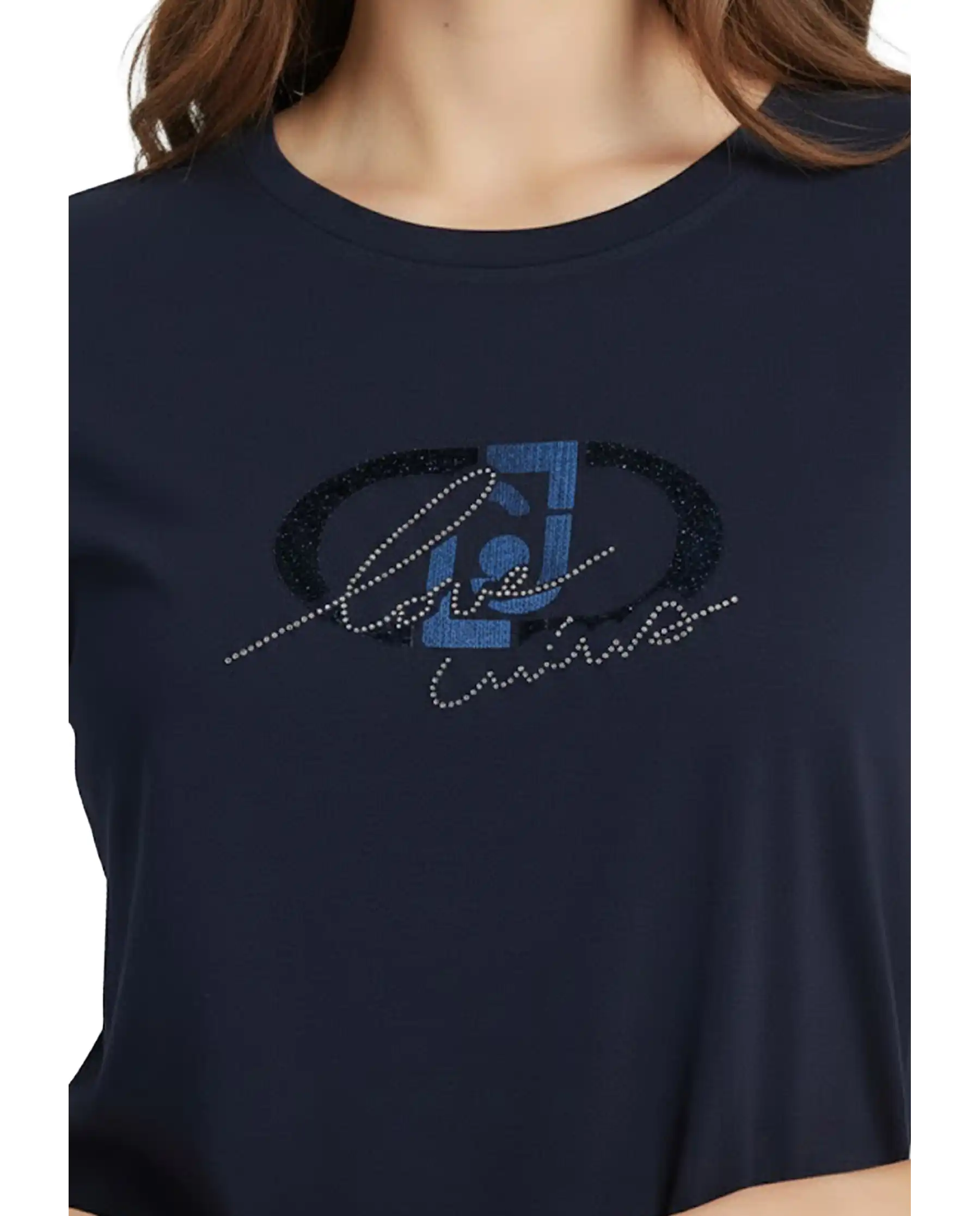 LIU JO T-SHIRT BLU