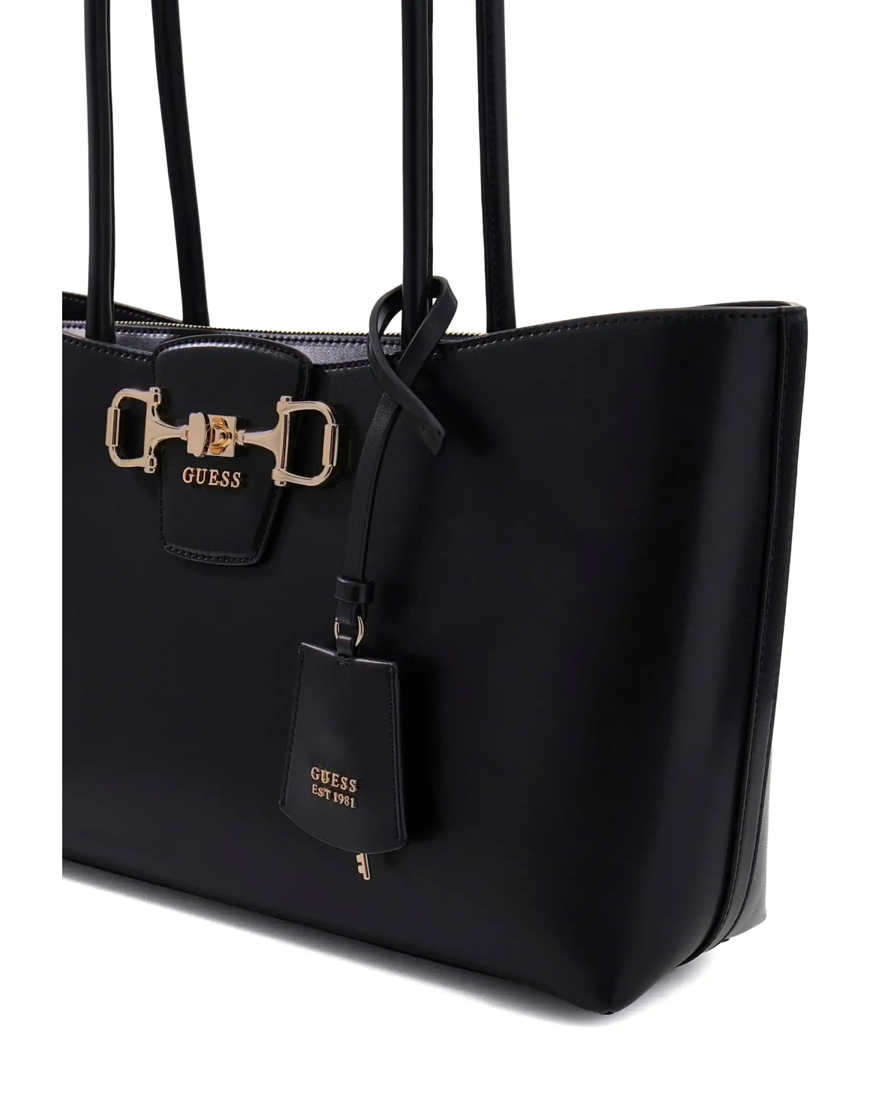 GUESS BORSA JANIE NERO