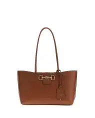 GUESS BORSA JANIE COGNAC