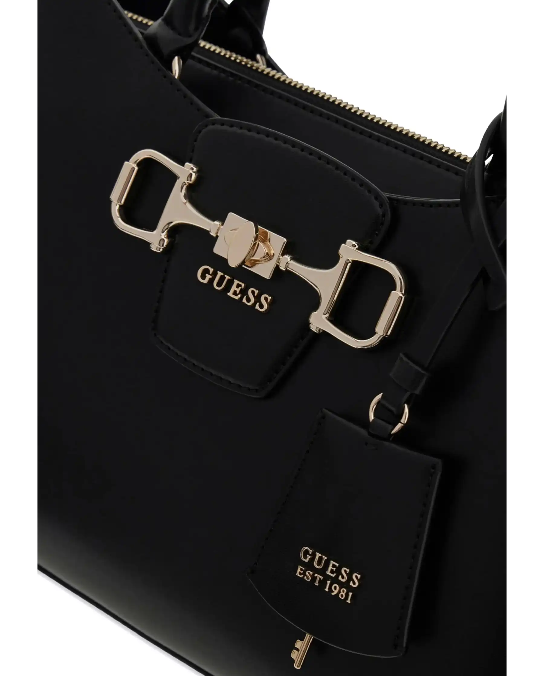 GUESS BORSA JANIE NERO