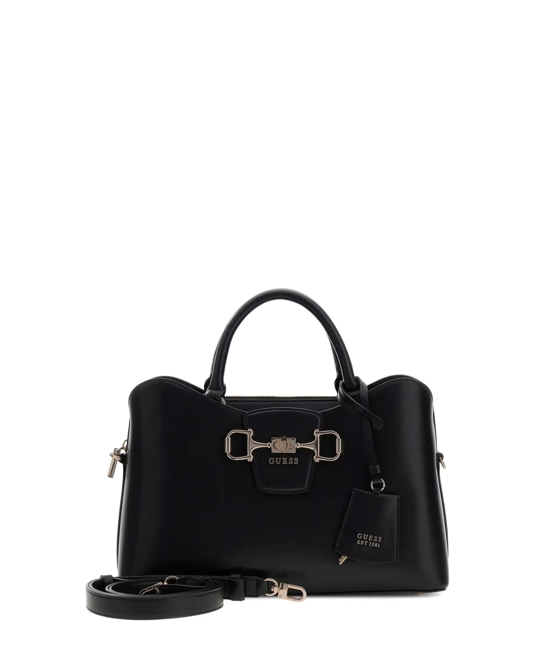 GUESS BORSA JANIE NERO